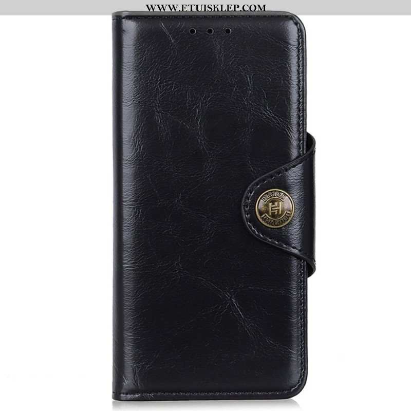 Etui Folio do Samsung Galaxy M33 5G Lakierowany Khazneh